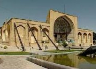 ایوان ضلع جنوب غربی تالار تیموری اصفهان مرمت و بازسازی شد