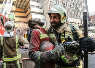 آمار مصدومان حادثه پلاسکو به 88 نفر رسیده است