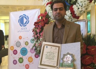 جوان نخبه شاغل در شهرداري اصفهان جایزه ملی مهندسی را از آن خود کرد
