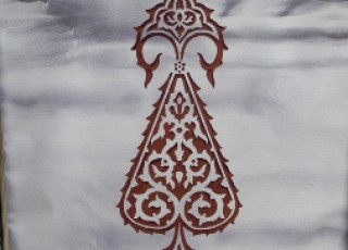 نمایشگاه آرم های طراحی شده نماد سرو در بناهاي تاريخي کاشان در خانه تاریخی بروجردی